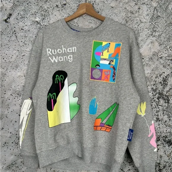トップス Yuhan wang Yuhan Wang Angel Embroidered Top | Garmentory